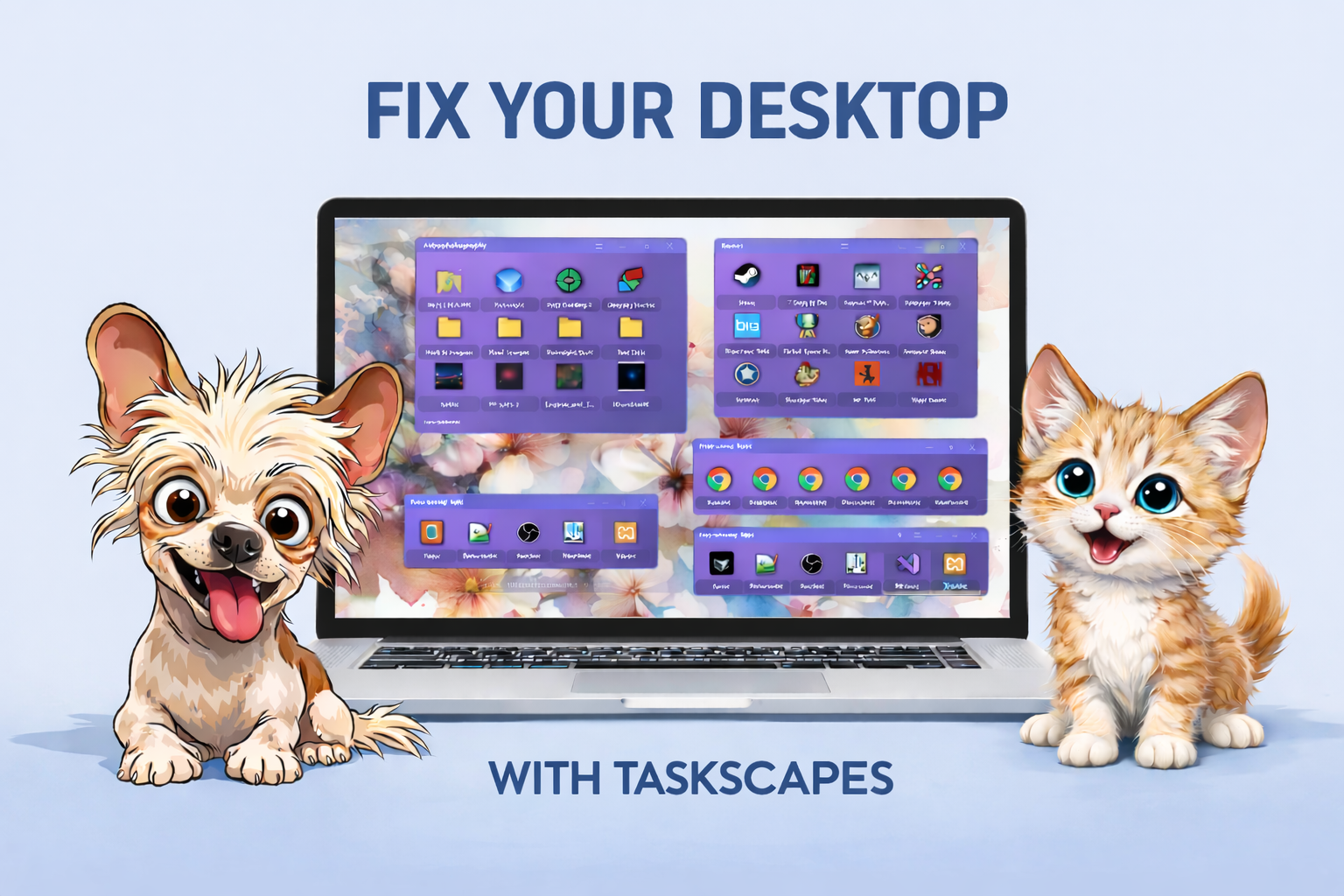 Fix your desktop with TaskScapes
